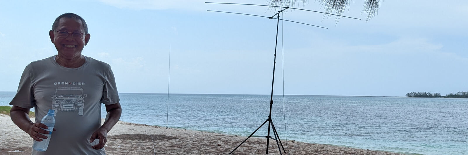 C6AYZ with C6ACH's 6m beam